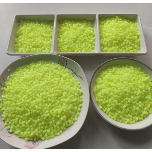 Fluorescent whitening agent granules