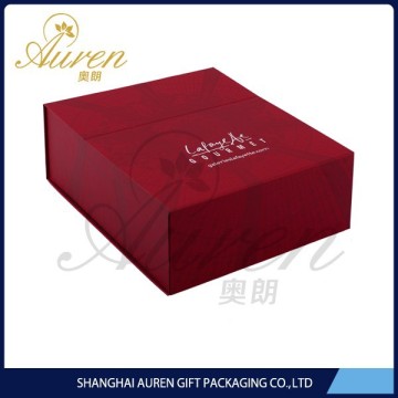 logo printed packaging small folding gift box