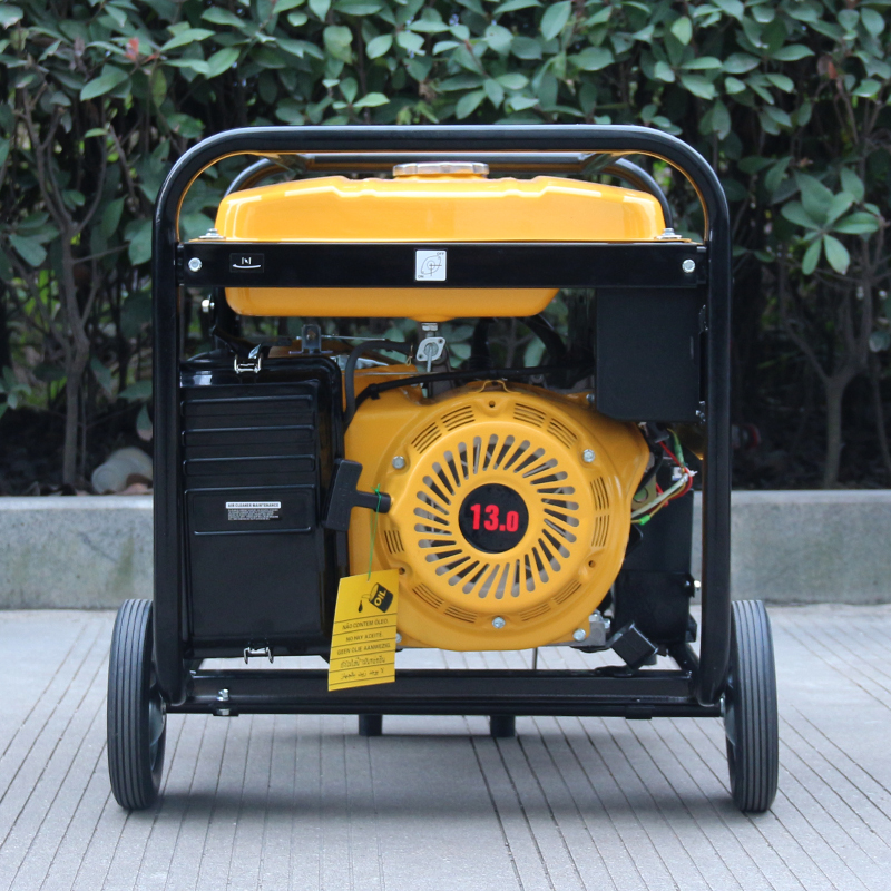 BS7500 BISON China Taizhou Home Power Standby Cooper wire Key Start 110v 6KW generator prices
