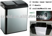 70L Waste Management Trash Container Touchless Matte Bin