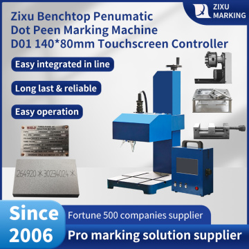 Benchtop Pneumatic Dot Peen Marking Machine 140x80mm D01