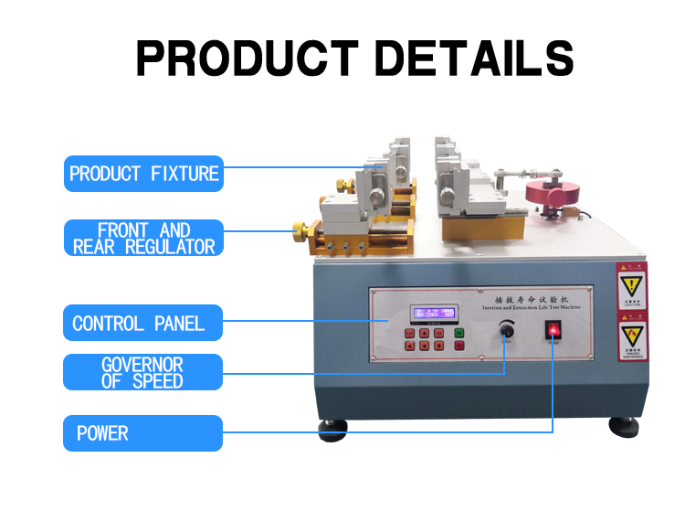 Automatic Socket Insertion Force Tester Usb Plug Life Test Machine Connector Insertion Testing Equipment