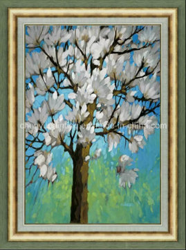 Impresion Style Blossom Oil Painting