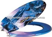 Ocean design toilet seats