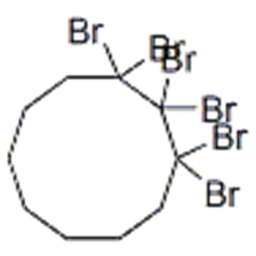 1,1,2,2,3,3-hexabromocyclodecane
 CAS 25495-98-1