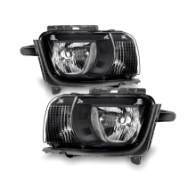 SIRU New Halon & Xenon Headlamp for Chevrolet Camaro 2010-2013 Black and White Color