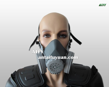 rubber gas mask