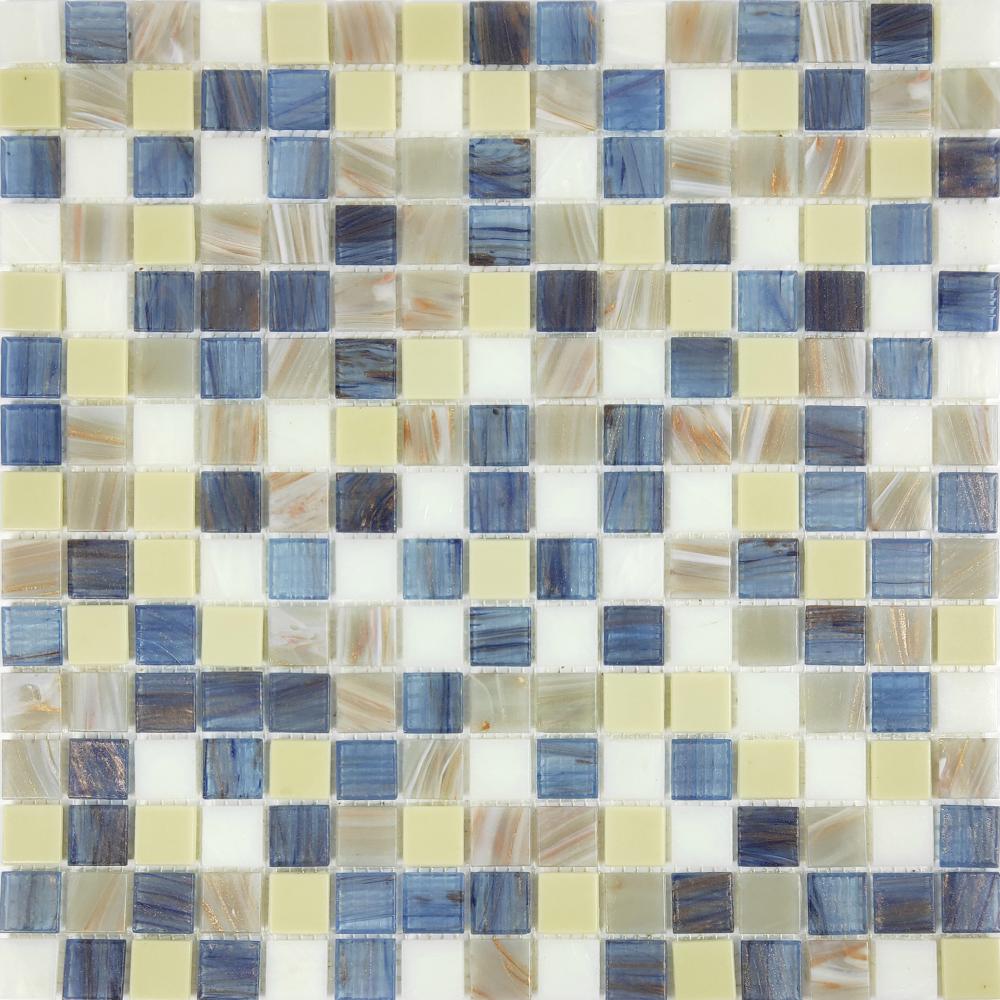 Gold line Morandi cartoon color modern mosaic