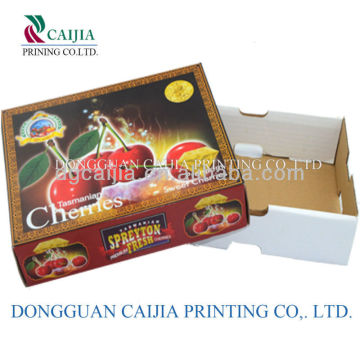 customized CMYK varnishing carton boxes for goods beautiful corrugated paper cartons for packing CMYK full color packing boxes