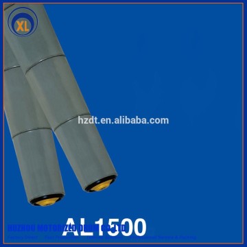 AL1500 gravity rubber coated roller for curved roller conveyor pvc gravity conveyor rollers