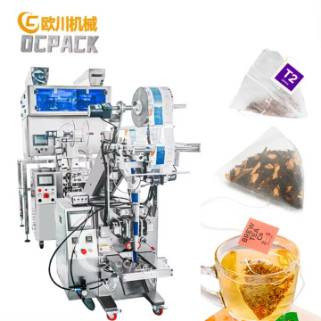 Pyramid Herbal Tea Bag Nylon Triangle Tea Bag Packing Machine