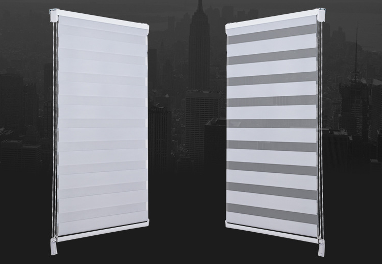 Gauze Zebra Sun Shade Roller Blinds Plain