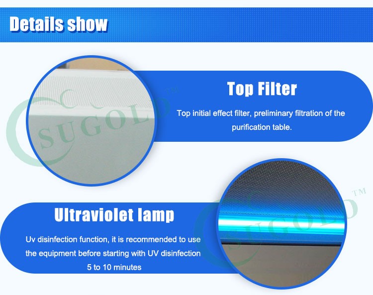 Factory cheap CE Class 100 Horizontal air Laminar Flow Cabinet