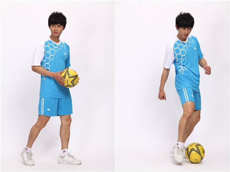 China Custom France Soccer Jersey Set Wholesale Sublimation Youth Football Jerseys