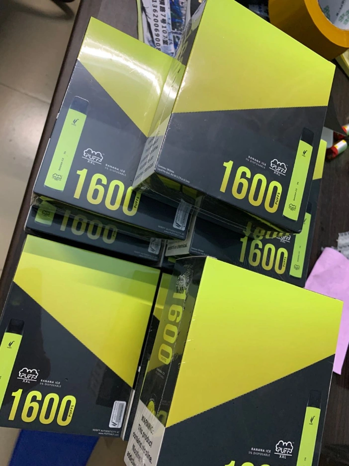 New 10 Flavors 1600 Puffs Bar Plus Puff XXL Disposable Vape with 850mAh