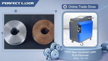 Handheld laser lazer clean rust remover