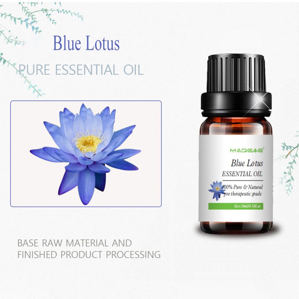 Huile essentielle de lotus bleu soluble pour le diffuseur