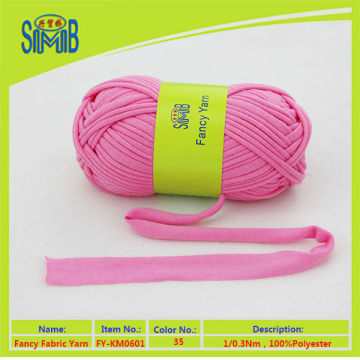 online sale 100% polyester cloth ribbon yarn factory wholsale