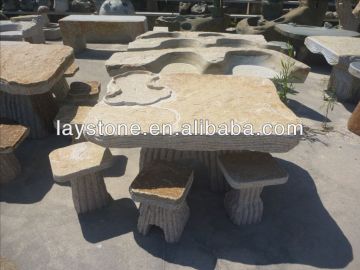 Granite table granite garden table
