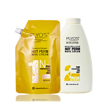Ceramic Permanent Hair Perm Lotion for Organic Hair Wave Cream