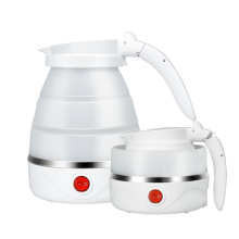 Portable Electric Silicone Folding Kettle 600ml - Travel Mini Water Kettle