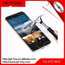 HUYSHE anti-shock tempered glass 0.3mm thickness screen protector for HTC M10
