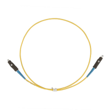Qidian MU-MU UPC Simplex 9/125um G.652D/G.657A2 Fiber Optic Patch Cord 3.0mm Cable