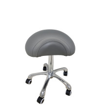 Saddle Stool for Dental, Medical, and Beauty Salons - Customizable Black Stool Chair