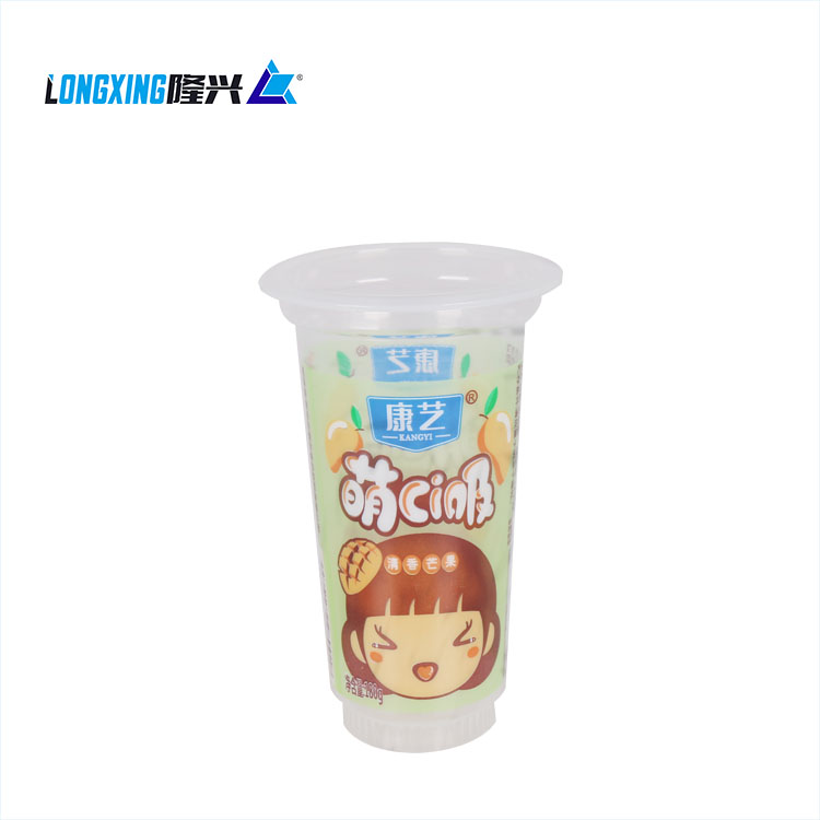 wholesale 6 oz 180 ml custom printed disposable fruit jelly dessert cup