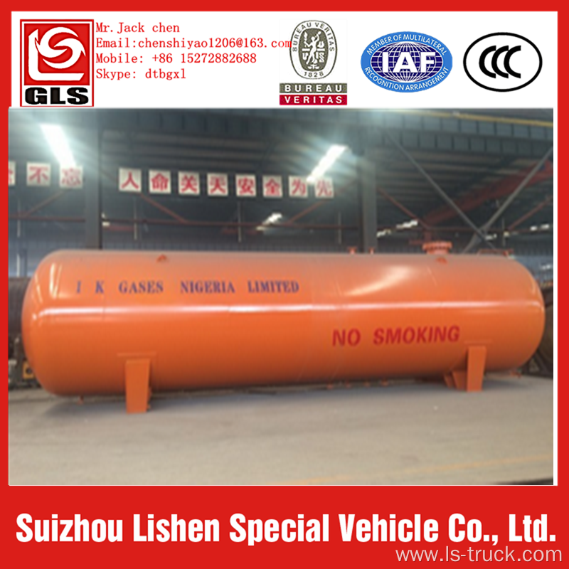 New horizontal lpg storage tank