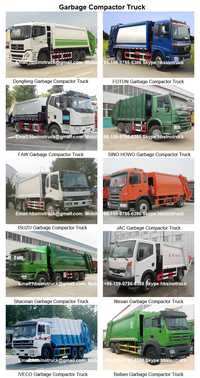 China Garbage Compactor Truck