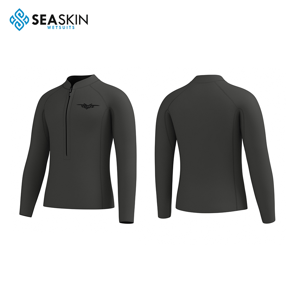 Jaket Pria Seaskin Neoprene Wetsuit untuk menyelam snorkeling