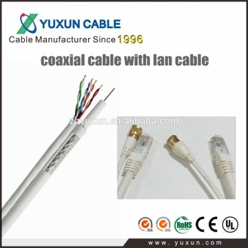 composite coaxial cable lan cable used for TV Antenna