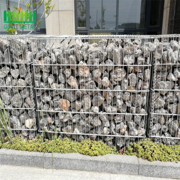 Keranjang gabion dilas galvanis