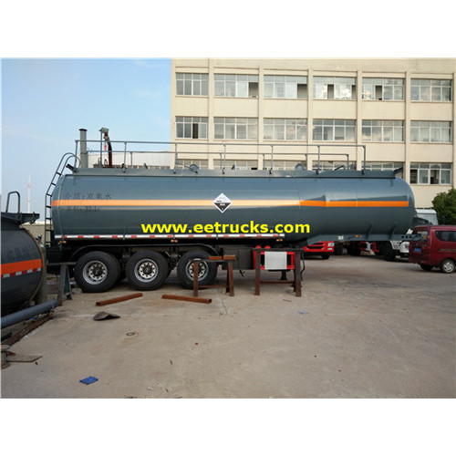 Tri-axle 32000L Hydrogen Peroxide Tanker Remolques