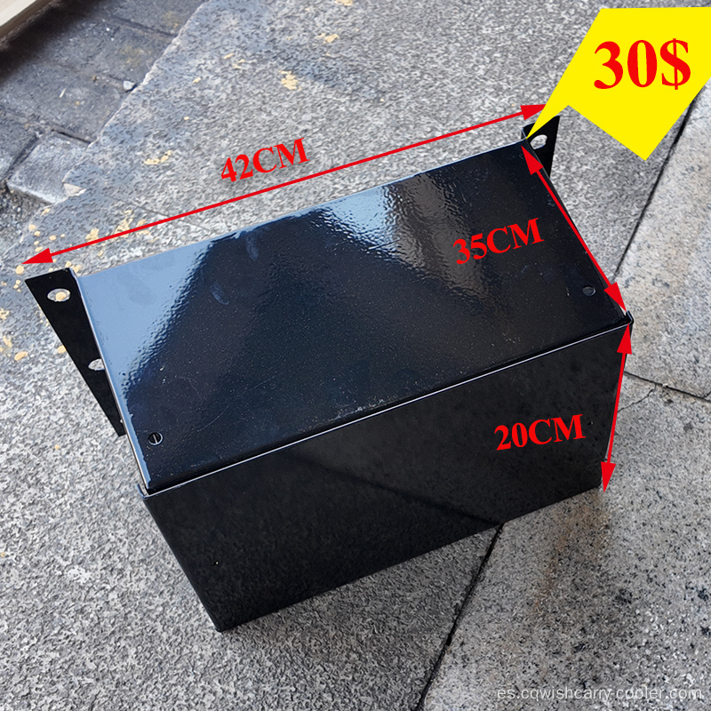 Caja de batería de acero inoxidable disponible para la unidad de refrigeración de Thermo King & Carrier 42x35x20cm