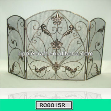 Unique Metal Fireplace Screen