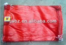 PP leno mesh bags for onion with lables