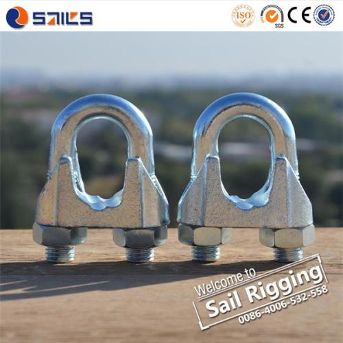 Galv Malleable Steel Wire Rope Clips DIN 741 Clips