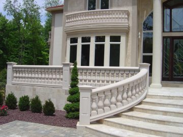 White marble Balustrade,Marble Balcony Balustrade