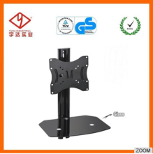 Universal DVD support with tv bracket