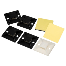 Self-adhesive Cable Tie Mount Base Holder 3M