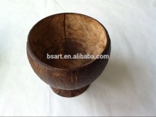 wholesale coconut cup for drinking natural coconut material
