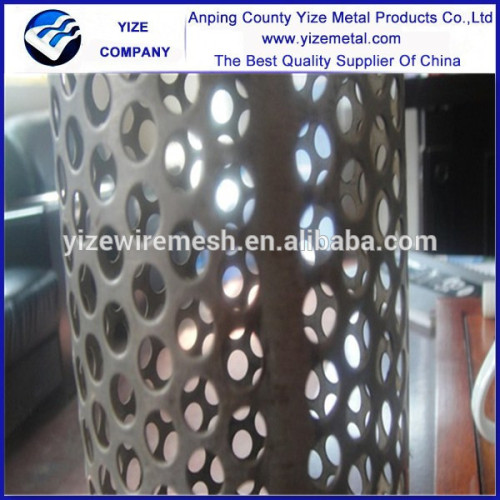 oval hole shape aluminum perforated sheet metal /perforated metal mesh plate (Direct Factory)