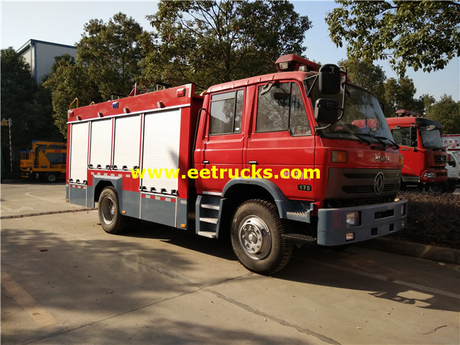 4x2 Fire Rescue Tender Trucks