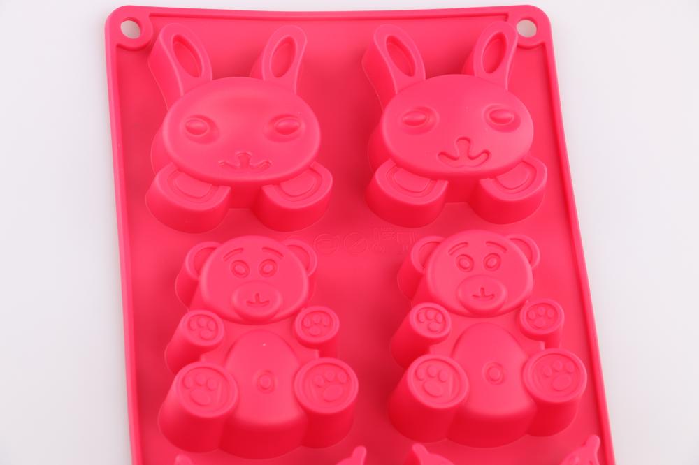 Rabbit Bear  Butterfly shape baking mold