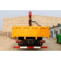 Dongfeng Truck Cargo With 7Tons Loader Crane