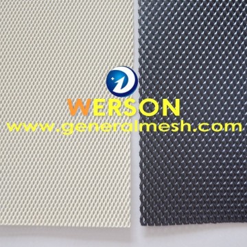 Black Powder Coated Expanded Aluminum Mesh Security Screen for Windows