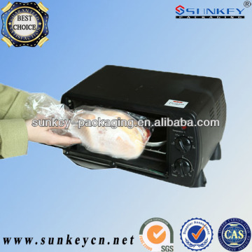 Clear turkey microwave bag