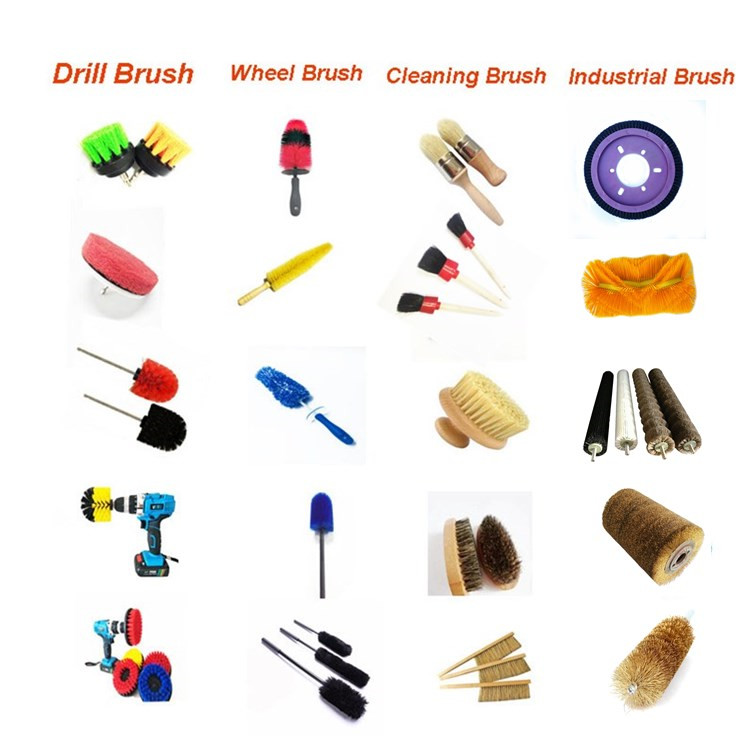 drill brush cleaning kit/drill attachment brush/kitchen brush